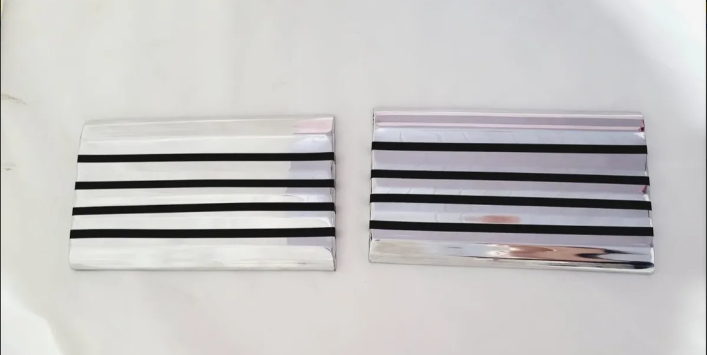 Frisos Traseiro Largo Entre Placa Lanterna Corcel Belina 70